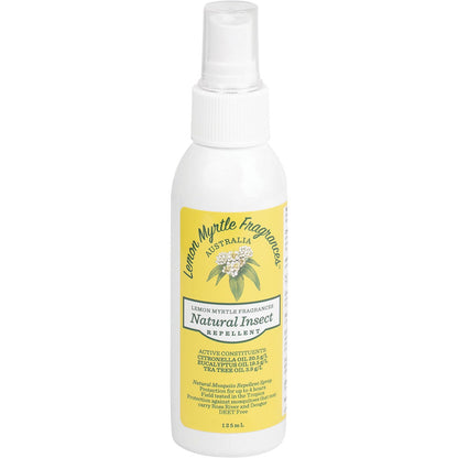 Lemon Myrtle Fragrances- Natural Insect Repellent-125ml
