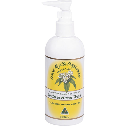 Lemon Myrtle Fragrances- Body & Hand Wash-250ml
