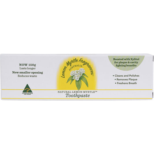 Lemon Myrtle Fragrances- Toothpaste Fluoride Free-150g