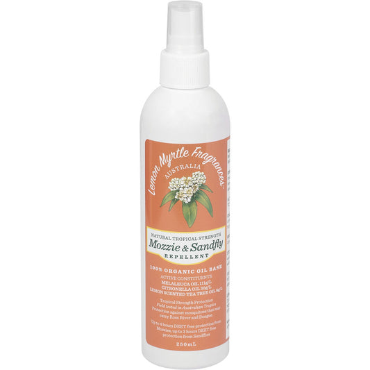 Lemon Myrtle Fragrances- Mozzie & Sandfly Repellent-250ml