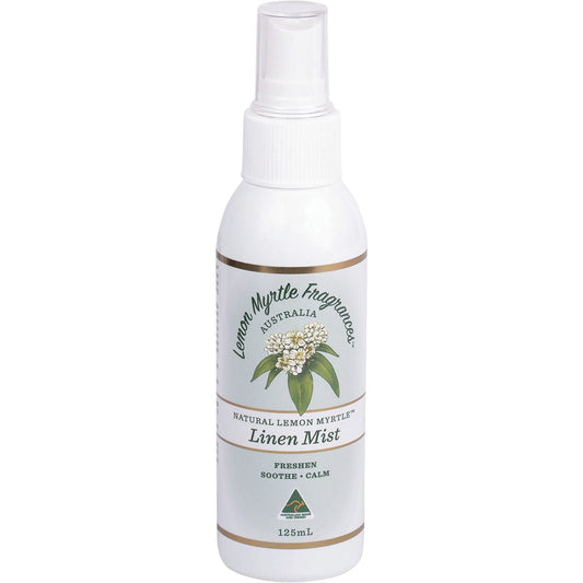Lemon Myrtle Fragrances- Linen Mist-125ml