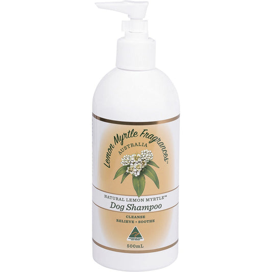 Lemon Myrtle Fragrances- Dog Shampoo-500ml