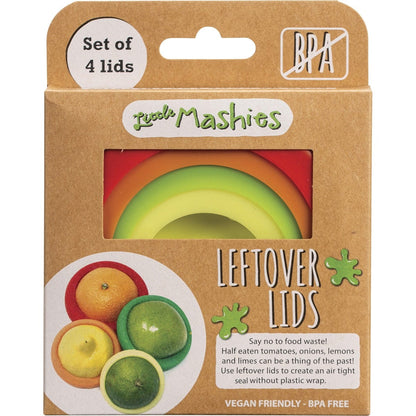 Little Mashies- Reusable Leftover Lids Set-4pk