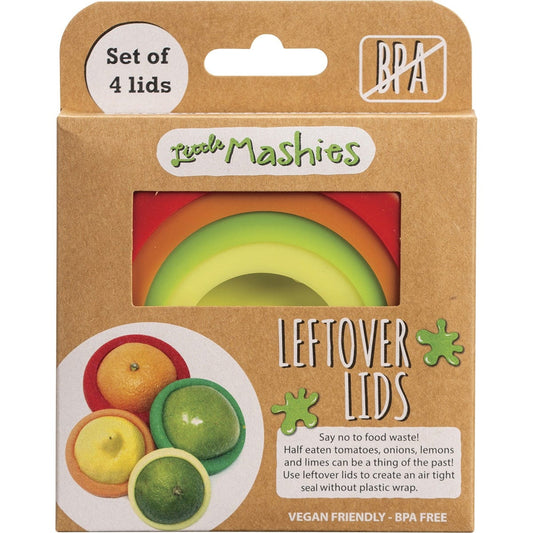 Little Mashies- Reusable Leftover Lids Set-4pk