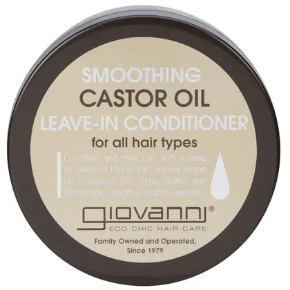 Giovanni- Leave-in Conditioner Castor Oil All Hair-340ml