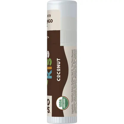 Eco Lips- Lip Balm Display Mongo Kiss Coconut-15x7g
