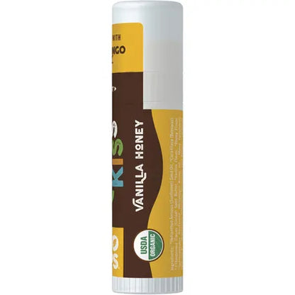Eco Lips- Lip Balm Display Mongo Kiss Vanilla Honey-15x7g