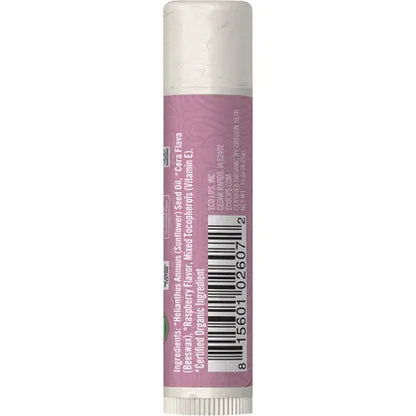 Eco Lips- Lip Balm Display Pure & Simple Raspberry-24x4.25g