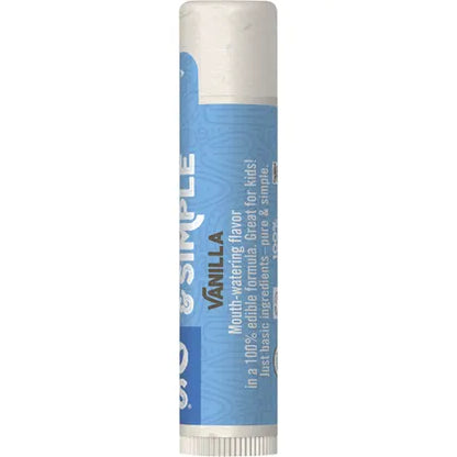 Eco Lips- Lip Balm Display Pure & Simple Vanilla-24x4.25g