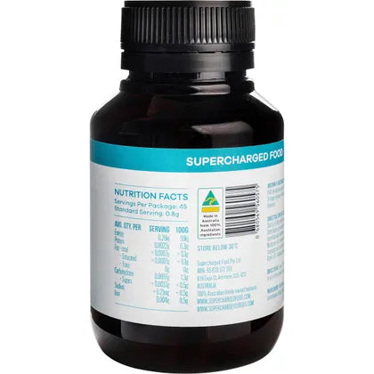 Supercharged Food- Love Your Gut Capsules Micron 5 Diatomaceous Earth-90 Caps