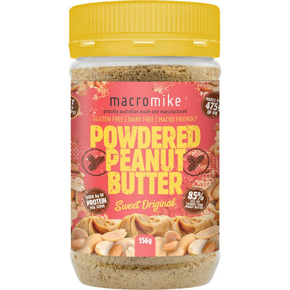 MACRO MIKE- Powdered Peanut Butter Sweet Original-156g