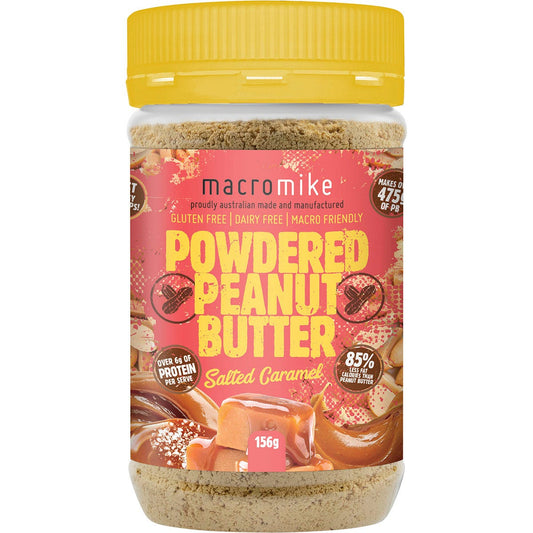 MACRO MIKE- Powdered Peanut Butter Salted Caramel-156g
