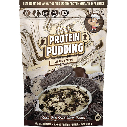 MACRO MIKE- Plant Protein Pudding Cookies & Cream-400g