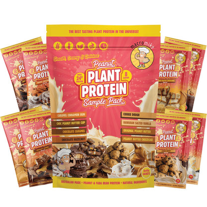 MACRO MIKE- Peanut Plant Protein Sample Pack-8x40g