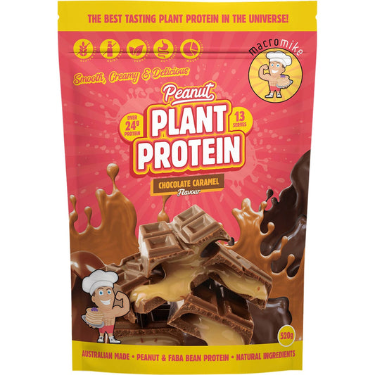 MACRO MIKE- Peanut Plant Protein Chocolate Caramel-520g