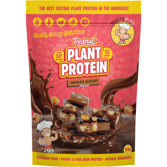 MACRO MIKE- Peanut Plant Protein Chocolate Hazelnut-520g