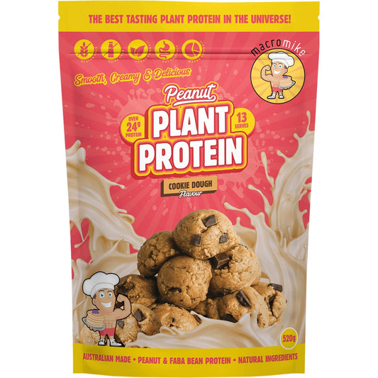 MACRO MIKE- Peanut Plant Protein Cookie Dough-520g