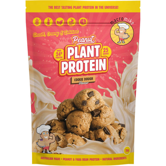 MACRO MIKE- Peanut Plant Protein Cookie Dough-1kg