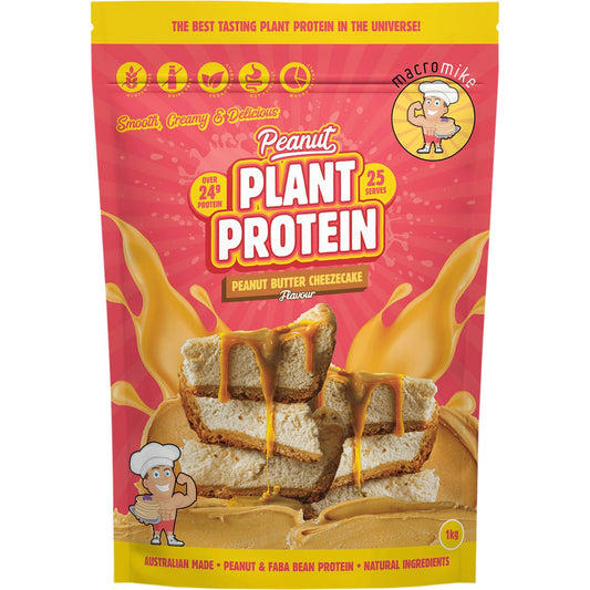 MACRO MIKE- Peanut Plant Protein Peanut Butter Cheezecake-1kg