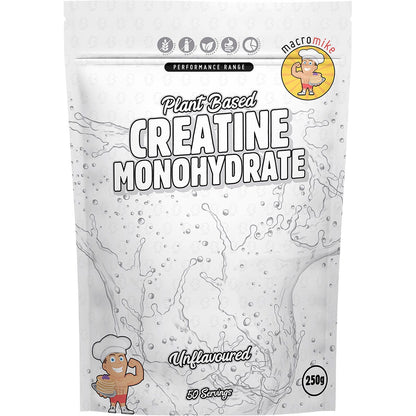 MACRO MIKE- Plant Based Creatine Monohydrate Unflavoured-250g