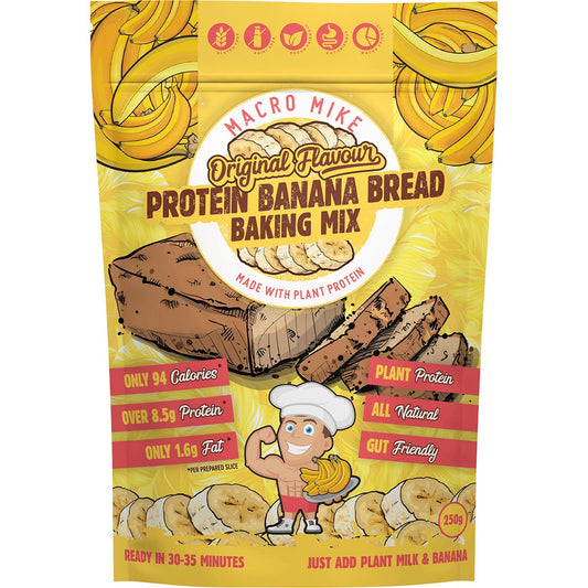 MACRO MIKE- Protein Banana Bread Baking Mix-250g