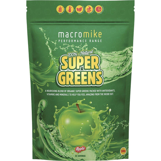 MACRO MIKE- Super Greens Apple-300g