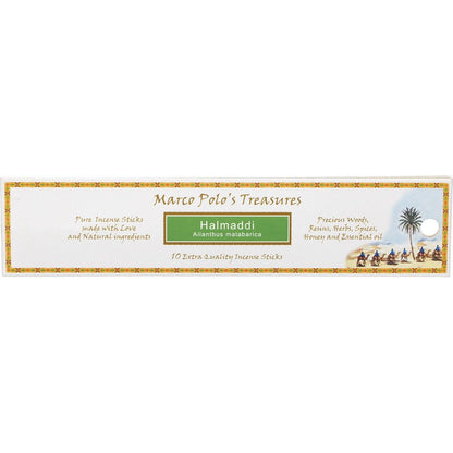 Marco Polo's Treasures- Incense Sticks Halmadi-10pk