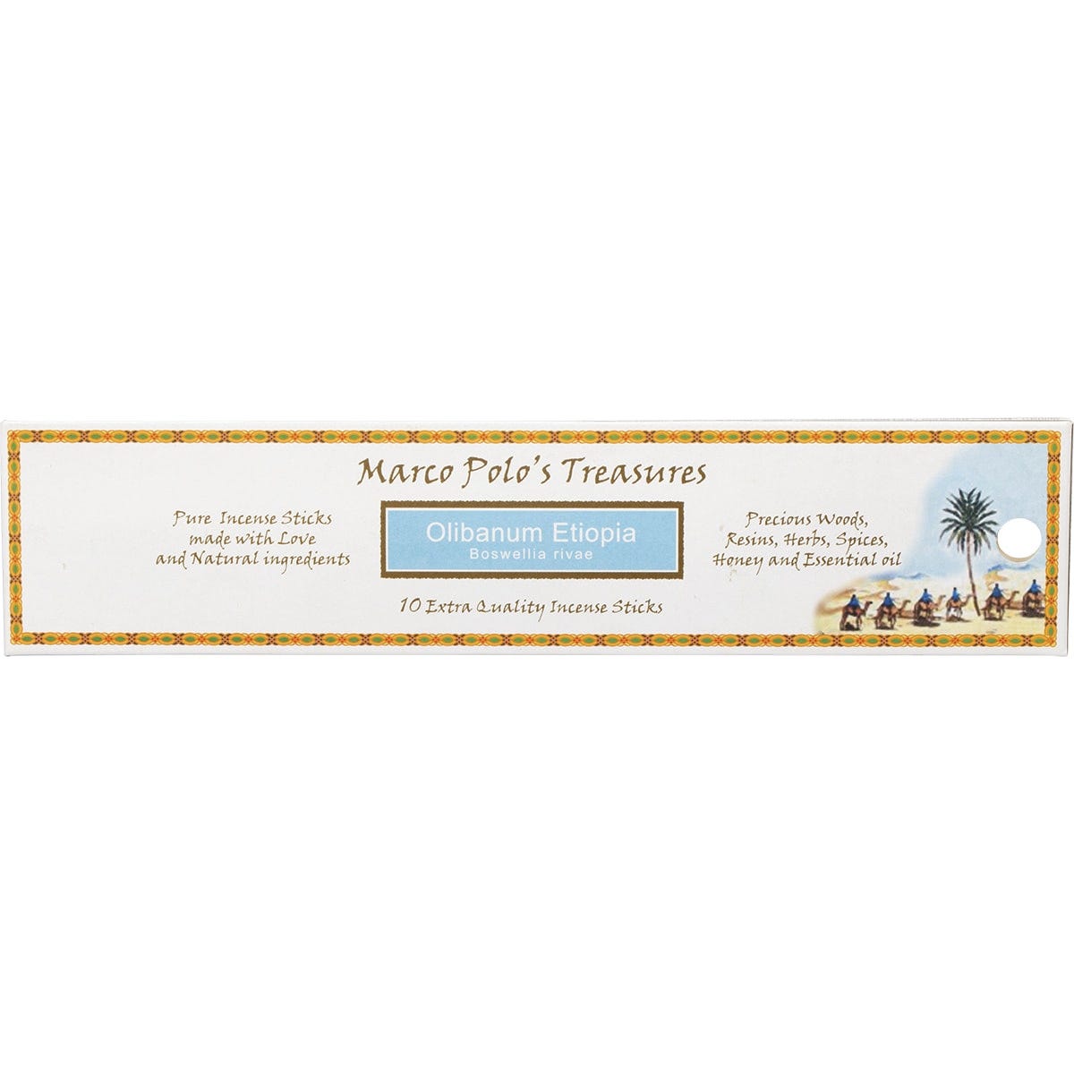 Marco Polo's Treasures- Incense Sticks Olibanum Etiopia-10pk