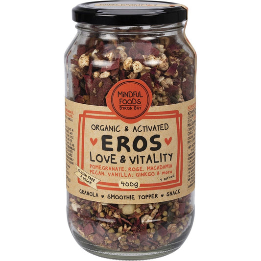 Mindful Foods- Eros Love & Vitality Granola Organic & Activated-400g