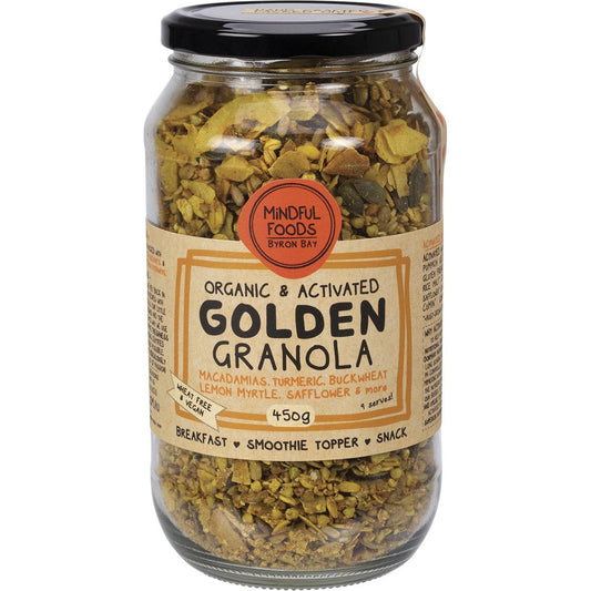 Mindful Foods- Golden Granola Organic & Activated-450g