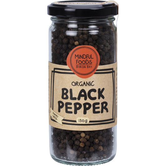 Mindful Foods- Black Pepper Organic-130g