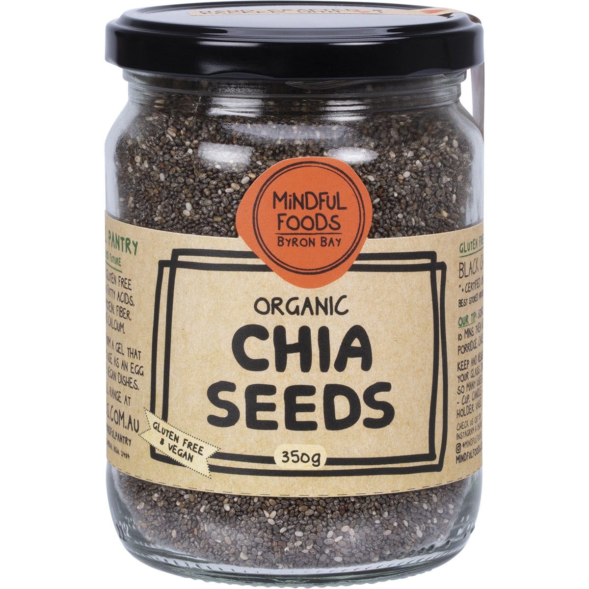 Mindful Foods- Chia Seeds Organic-350g