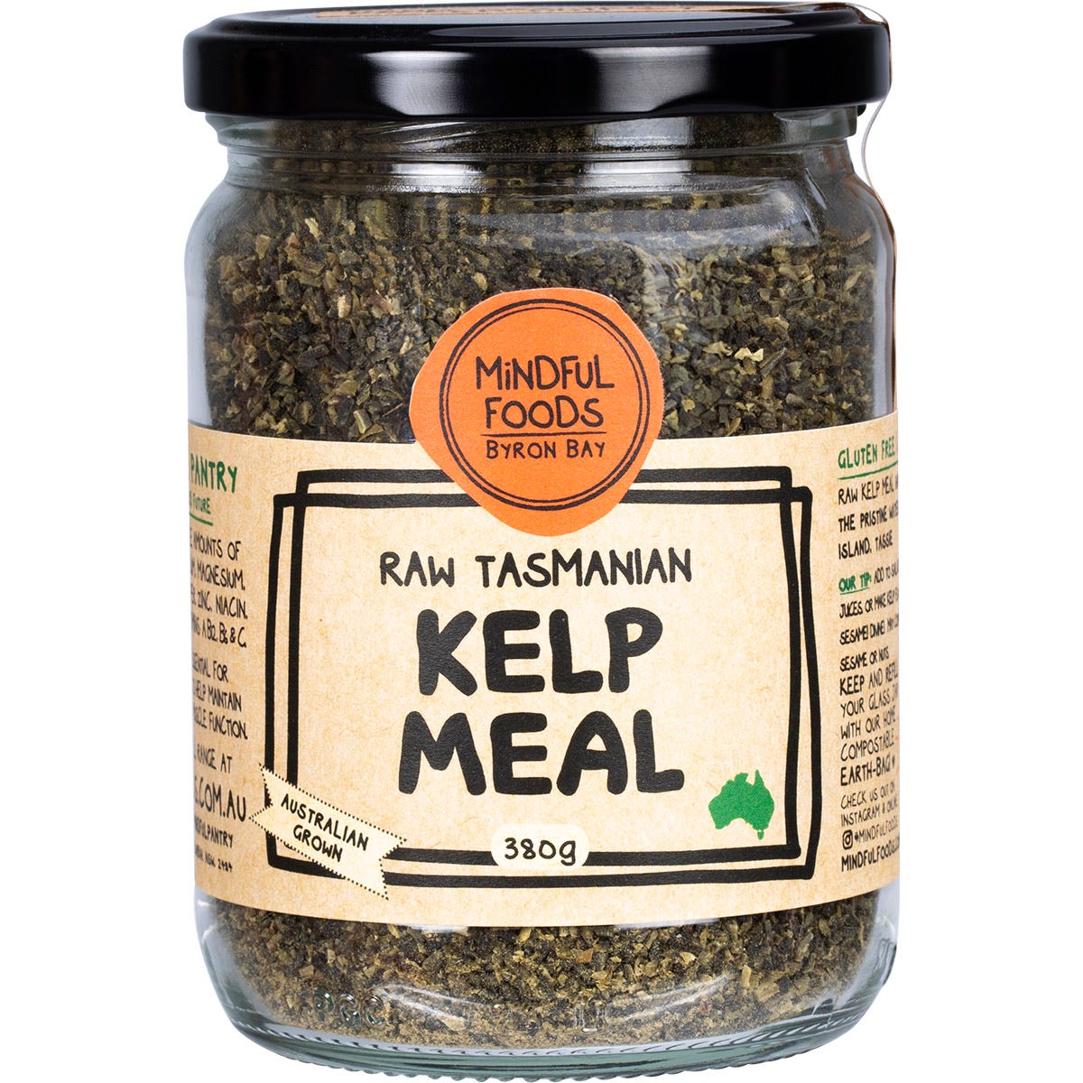 Mindful Foods- Kelp Meal Raw Tasmanian-380g