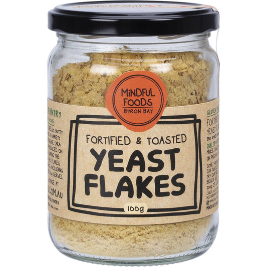 Mindful Foods- Yeast Flakes Fortified & Toasted-100g