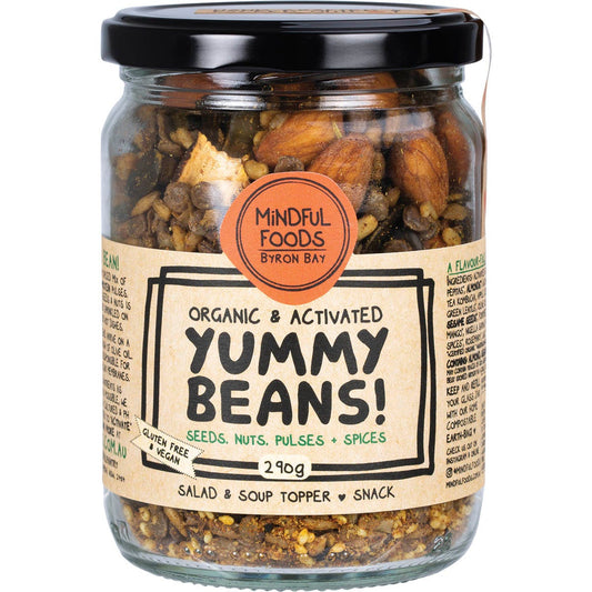 Mindful Foods- Yummy Beans Organic & Activated-290g
