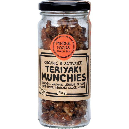 Mindful Foods- Teriyaki Munchies Organic & Activated-90g