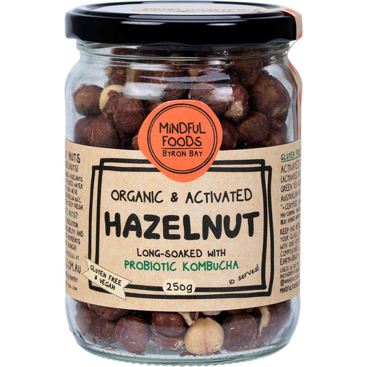Mindful Foods- Hazelnuts Organic & Activated-250g