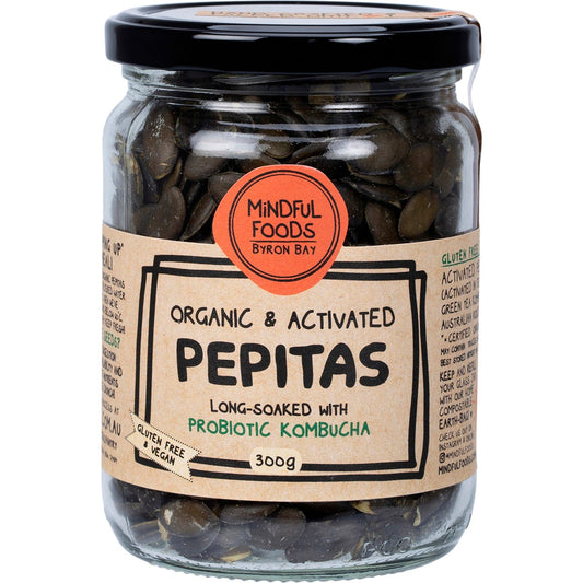 Mindful Foods- Pepitas Organic & Activated-300g