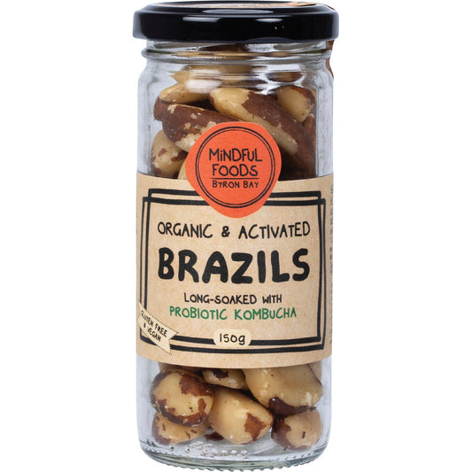 Mindful Foods- Brazil Nuts Organic & Activated-150g