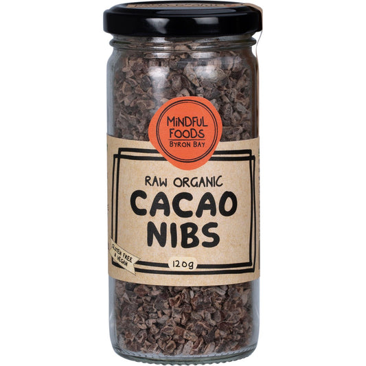 Mindful Foods- Cacao Nibs Raw Organic-120g