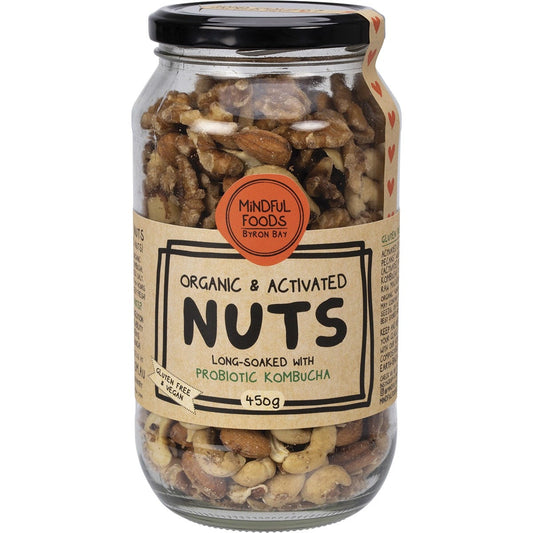 Mindful Foods- Mixed Nuts Organic & Activated-450g