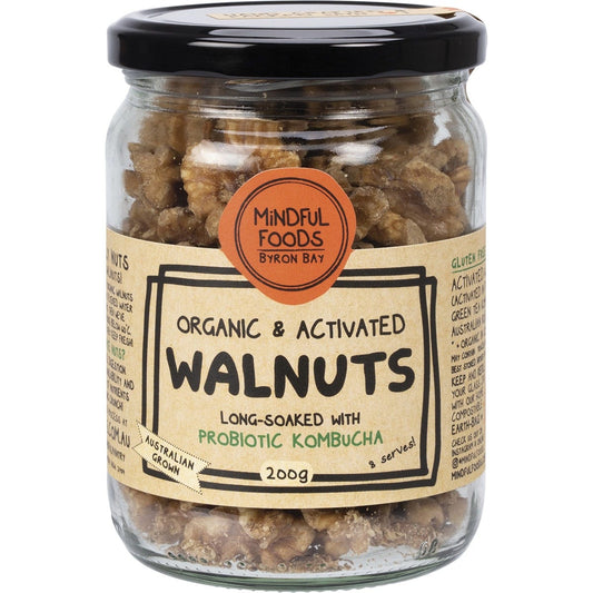 Mindful Foods- Walnuts Organic & Activated-200g