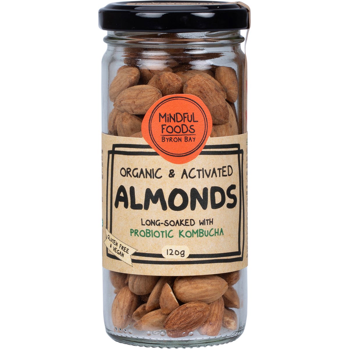 Mindful Foods- Almonds Organic & Activated-120g