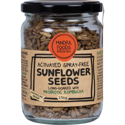 Mindful Foods- Sunflower Seeds Organic & Activated-250g
