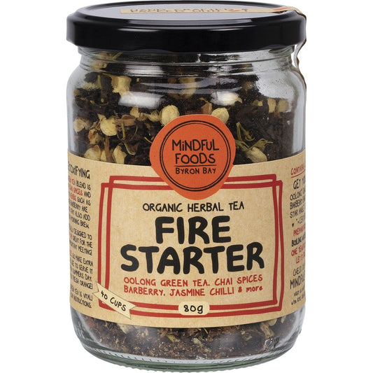 Mindful Foods- Fire Starter Organic Herbal Tea-80g
