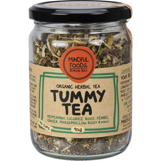 Mindful Foods- Tummy Tea Organic Herbal Tea-90g