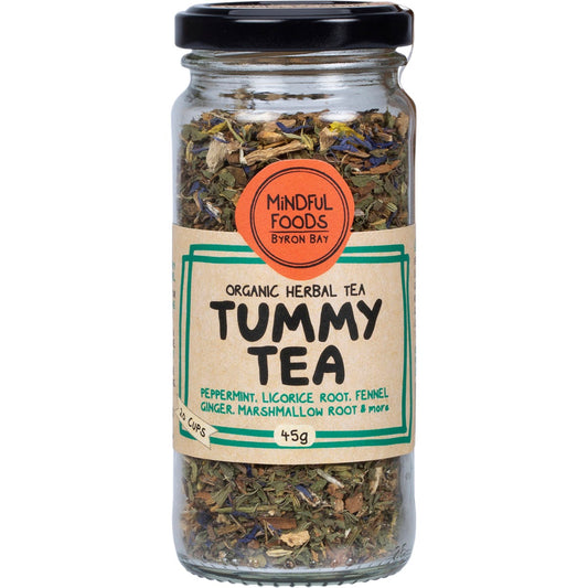 Mindful Foods- Tummy Tea Organic Herbal Tea-60g