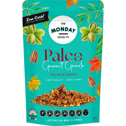 The Monday Food Co.- Paleo Gourmet Granola Pecan & Maple-300g