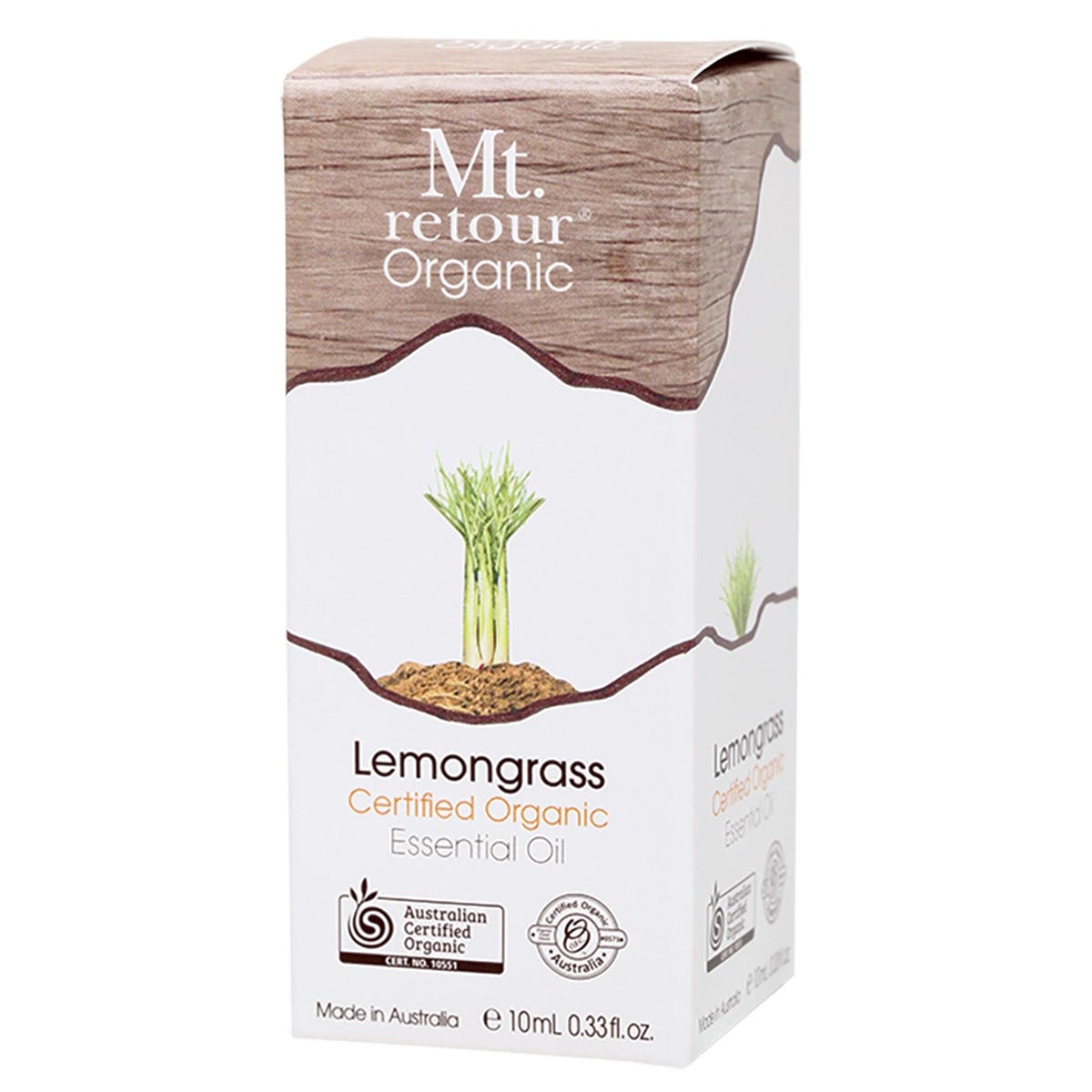 Mt Retour- Essential Oil 100% Lemongrass-10ml