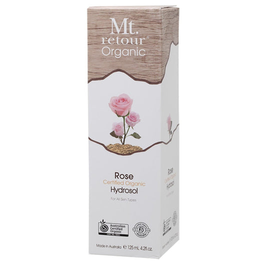 Mt Retour- Face & Body Mist Hydrosol Freshener Spray Rose-125ml
